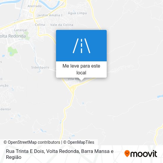 Rua Trinta E Dois mapa