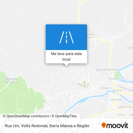 Rua Um mapa