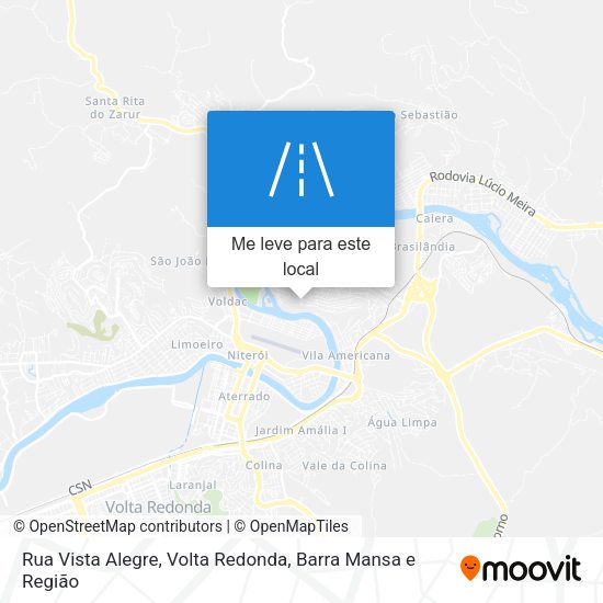 Rua Vista Alegre mapa