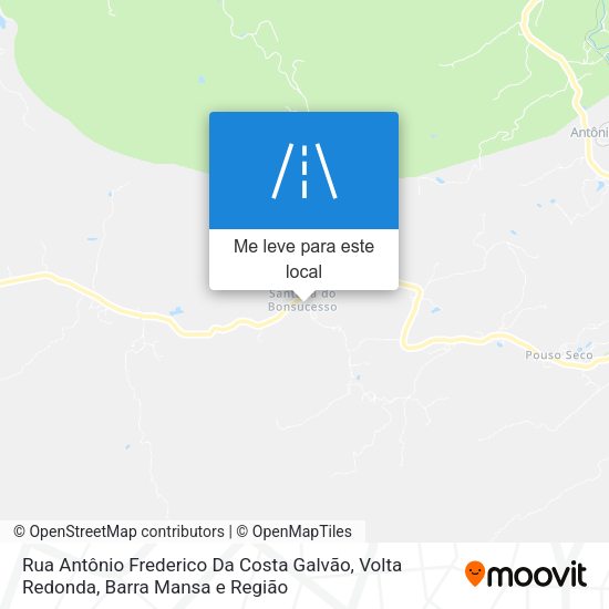 Rua Antônio Frederico Da Costa Galvão mapa