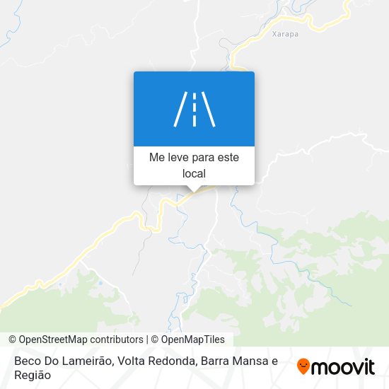 Beco Do Lameirão mapa