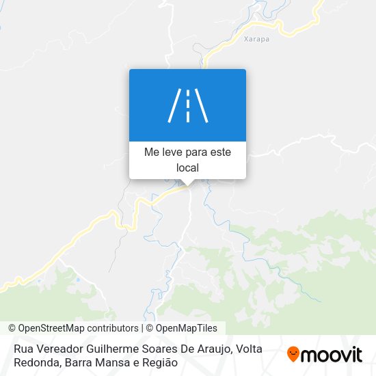 Rua Vereador Guilherme Soares De Araujo mapa