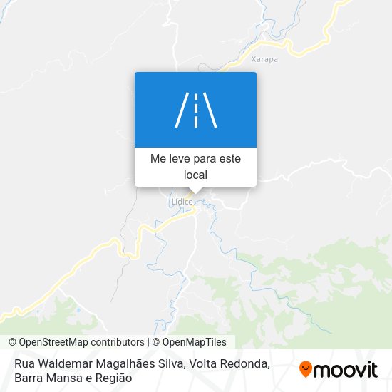 Rua Waldemar Magalhães Silva mapa