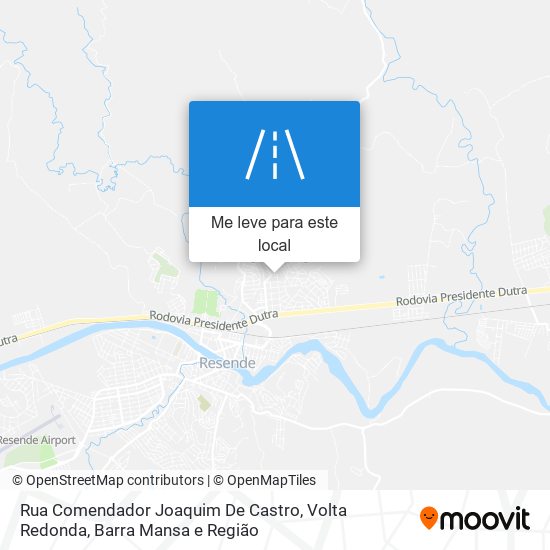 Rua Comendador Joaquim De Castro mapa