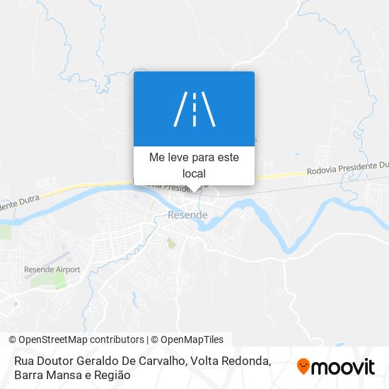 Rua Doutor Geraldo De Carvalho mapa