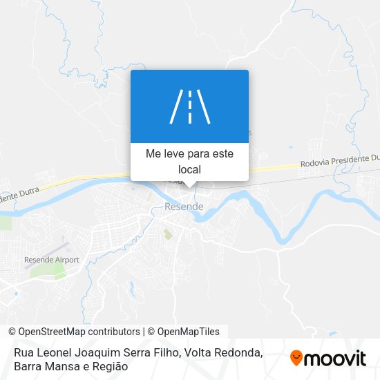 Rua Leonel Joaquim Serra Filho mapa