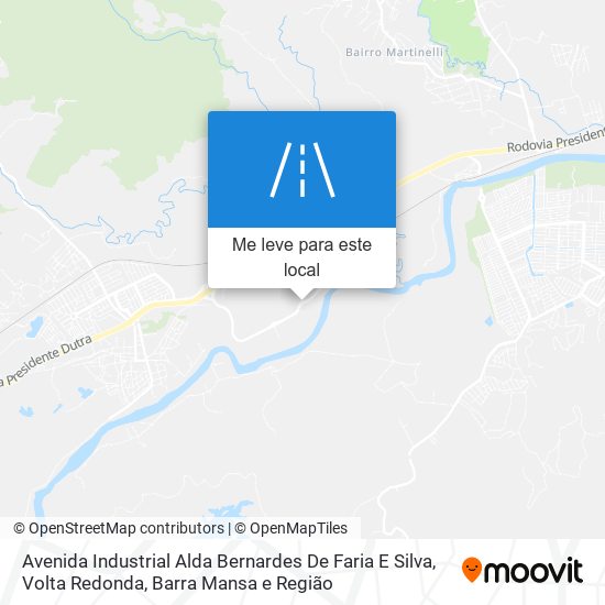 Avenida Industrial Alda Bernardes De Faria E Silva mapa