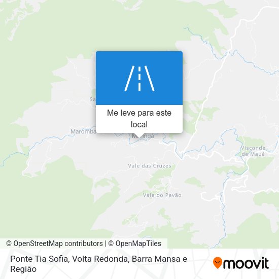 Ponte Tia Sofia mapa