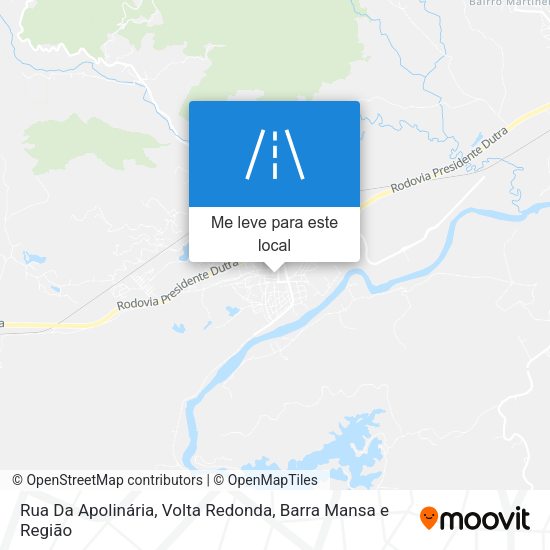 Rua Da Apolinária mapa