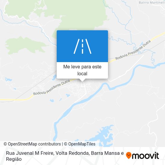 Rua Juvenal M Freire mapa