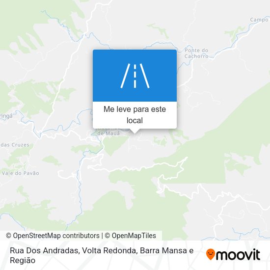 Rua Dos Andradas mapa