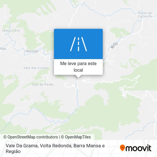 Vale Da Grama mapa