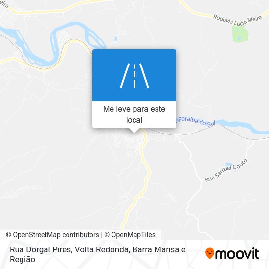 Rua Dorgal Pires mapa