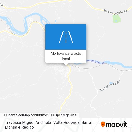 Travessa Miguel Anchieta mapa