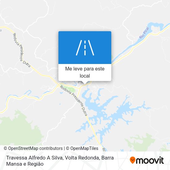 Travessa Alfredo A Silva mapa