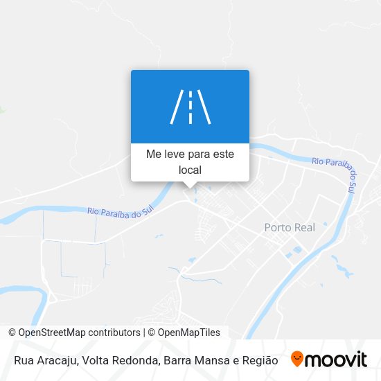 Rua Aracaju mapa