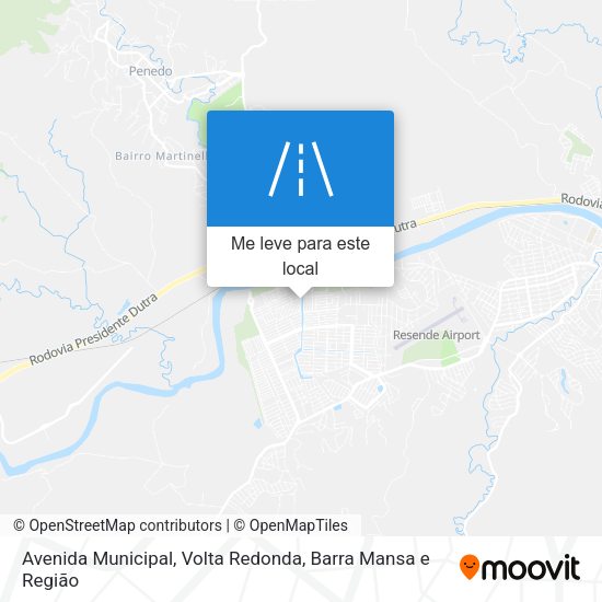 Avenida Municipal mapa