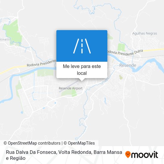 Rua Dalva Da Fonseca mapa