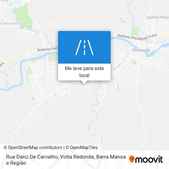 Rua Darci De Carvalho mapa