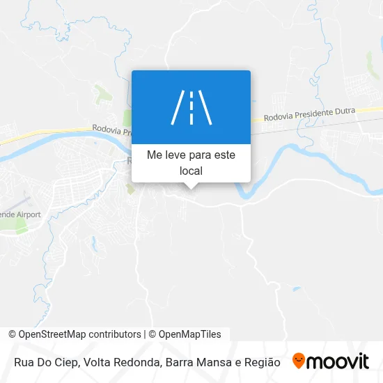 Rua Do Ciep mapa