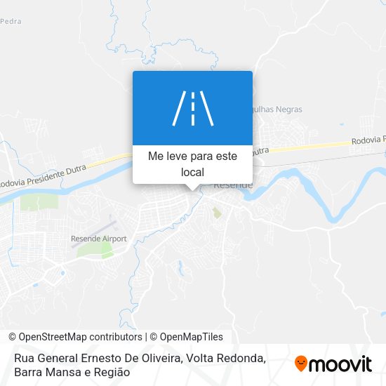 Rua General Ernesto De Oliveira mapa