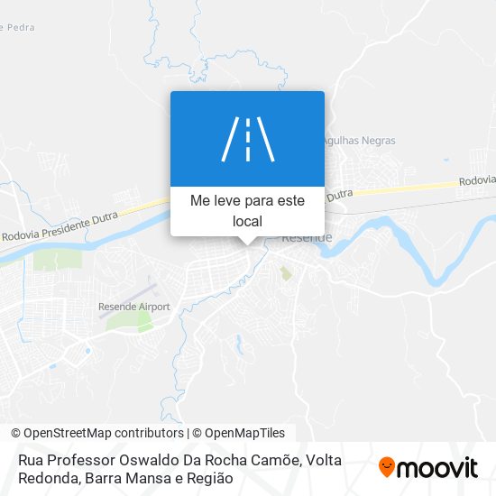 Rua Professor Oswaldo Da Rocha Camõe mapa