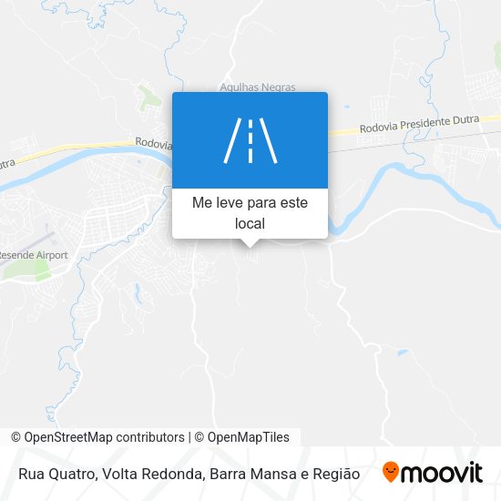 Rua Quatro mapa