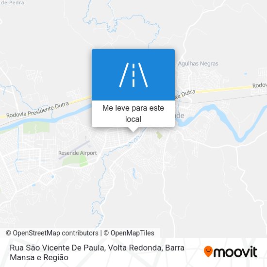 Rua São Vicente De Paula mapa