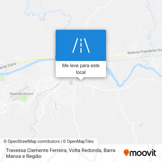 Travessa Clemente Ferreira mapa