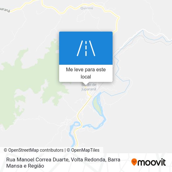 Rua Manoel Correa Duarte mapa
