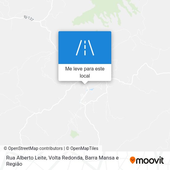 Rua Alberto Leite mapa