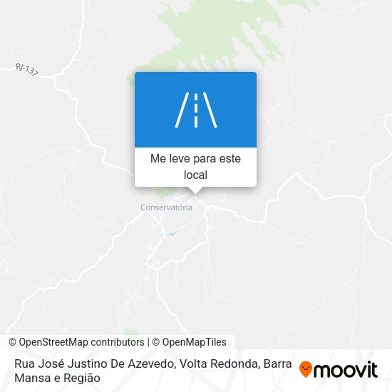 Rua José Justino De Azevedo mapa