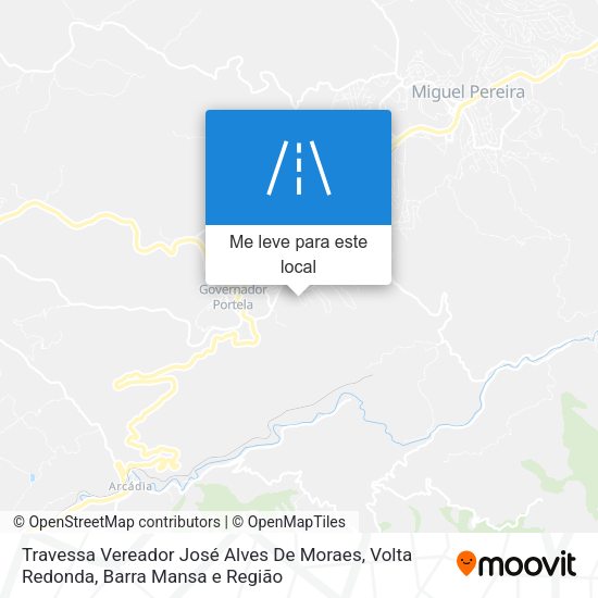 Travessa Vereador José Alves De Moraes mapa