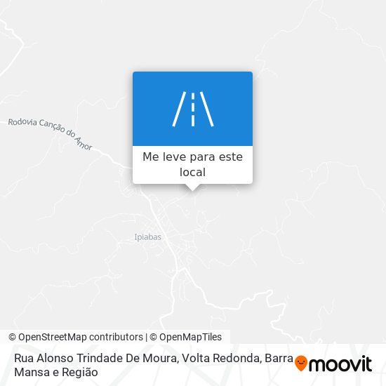 Rua Alonso Trindade De Moura mapa
