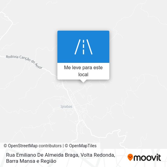 Rua Emiliano De Almeida Braga mapa