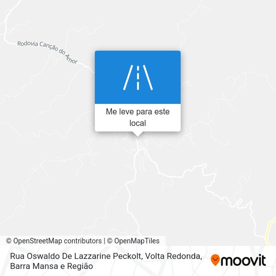 Rua Oswaldo De Lazzarine Peckolt mapa