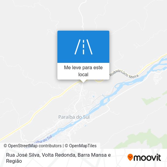 Rua José Silva mapa