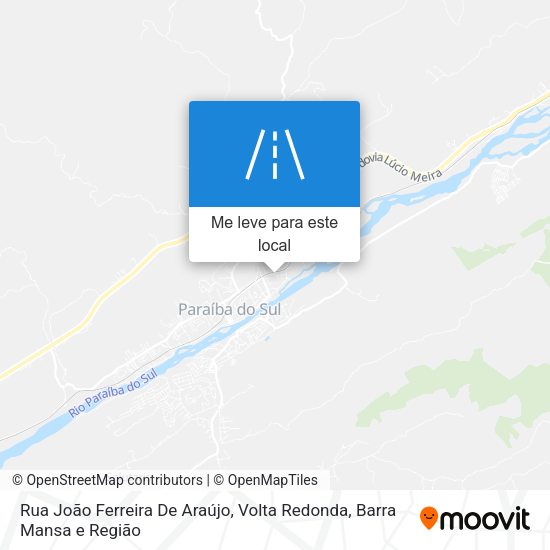 Rua João Ferreira De Araújo mapa