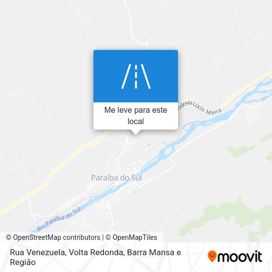 Rua Venezuela mapa