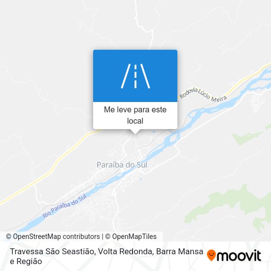 Travessa São Seastião mapa