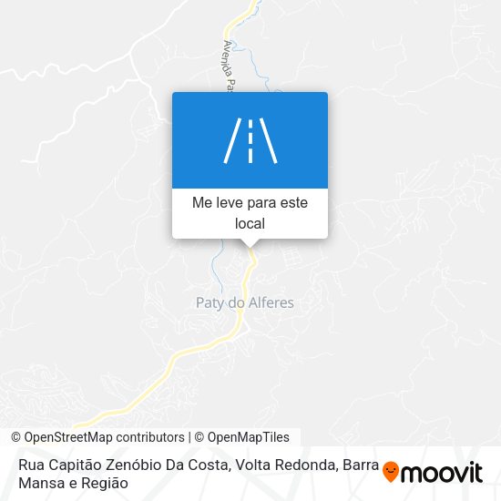 Rua Capitão Zenóbio Da Costa mapa