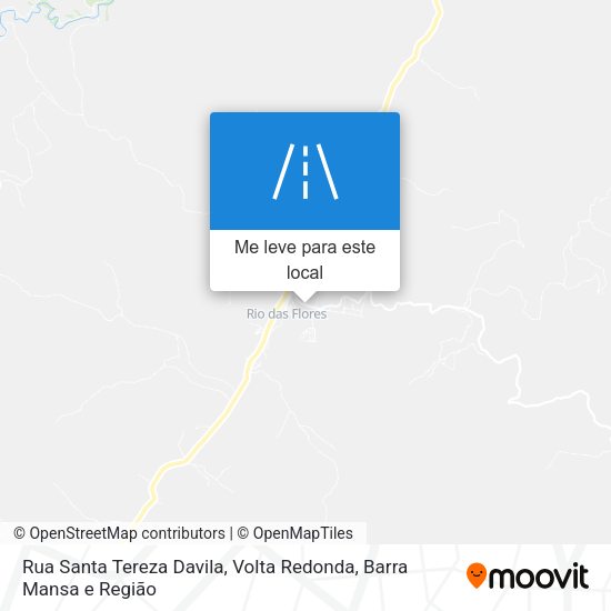 Rua Santa Tereza Davila mapa