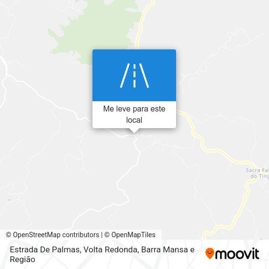 Estrada De Palmas mapa