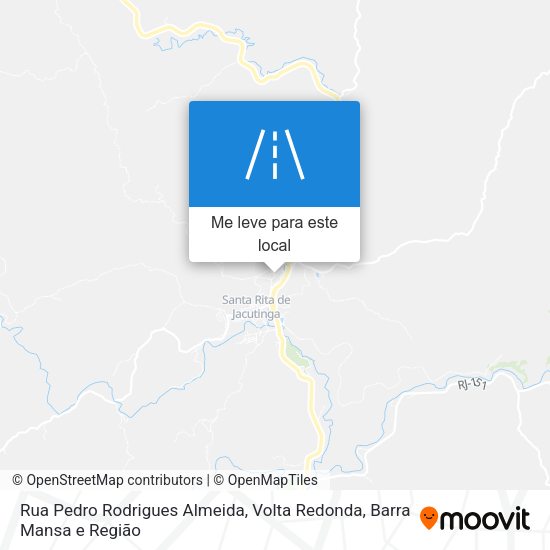 Rua Pedro Rodrigues Almeida mapa