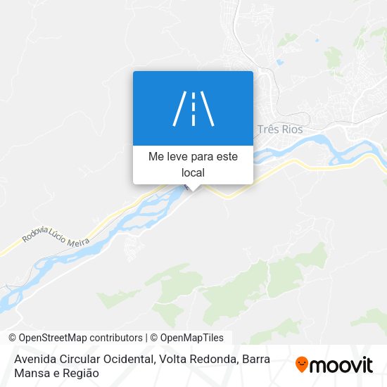 Avenida Circular Ocidental mapa