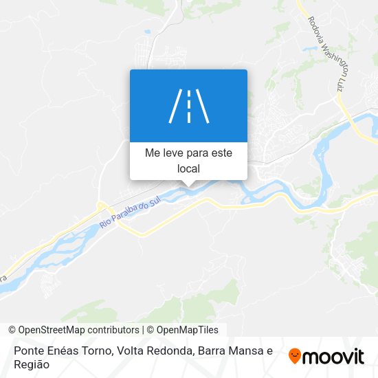 Ponte Enéas Torno mapa