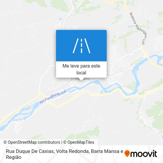 Rua Duque De Caxias mapa