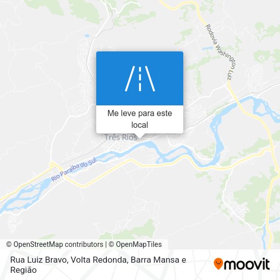 Rua Luiz Bravo mapa