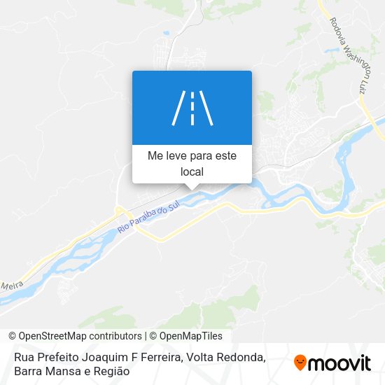 Rua Prefeito Joaquim F Ferreira mapa