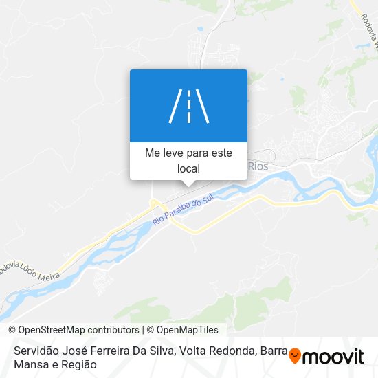 Servidão José Ferreira Da Silva mapa